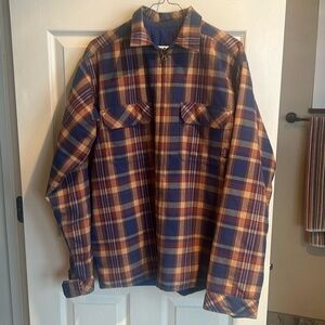 Patagonia Reversible Zip up jacket - EUC Blue and Orange